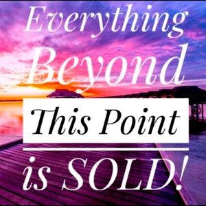 Everything beyond this point is sold! 🌸